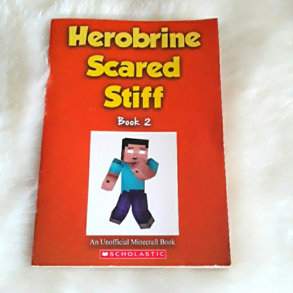 Minecraft Scared Stiff paperback kids book